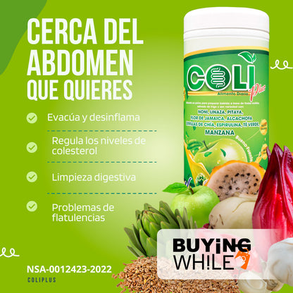 COLIPLUS, COMPLEMENTO DIETARIO PARA MEJORAR LA DIGESTIÓN®