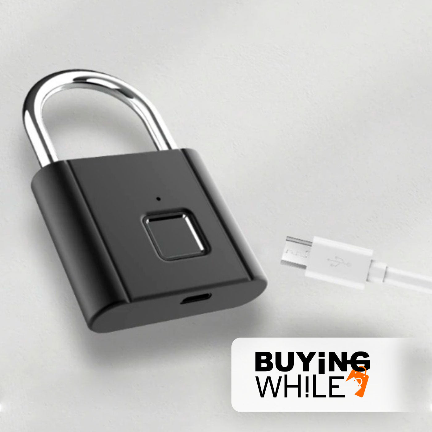 CANDADO CON HUELLA DIGITAL / FINGERPRINT PADLOCK®