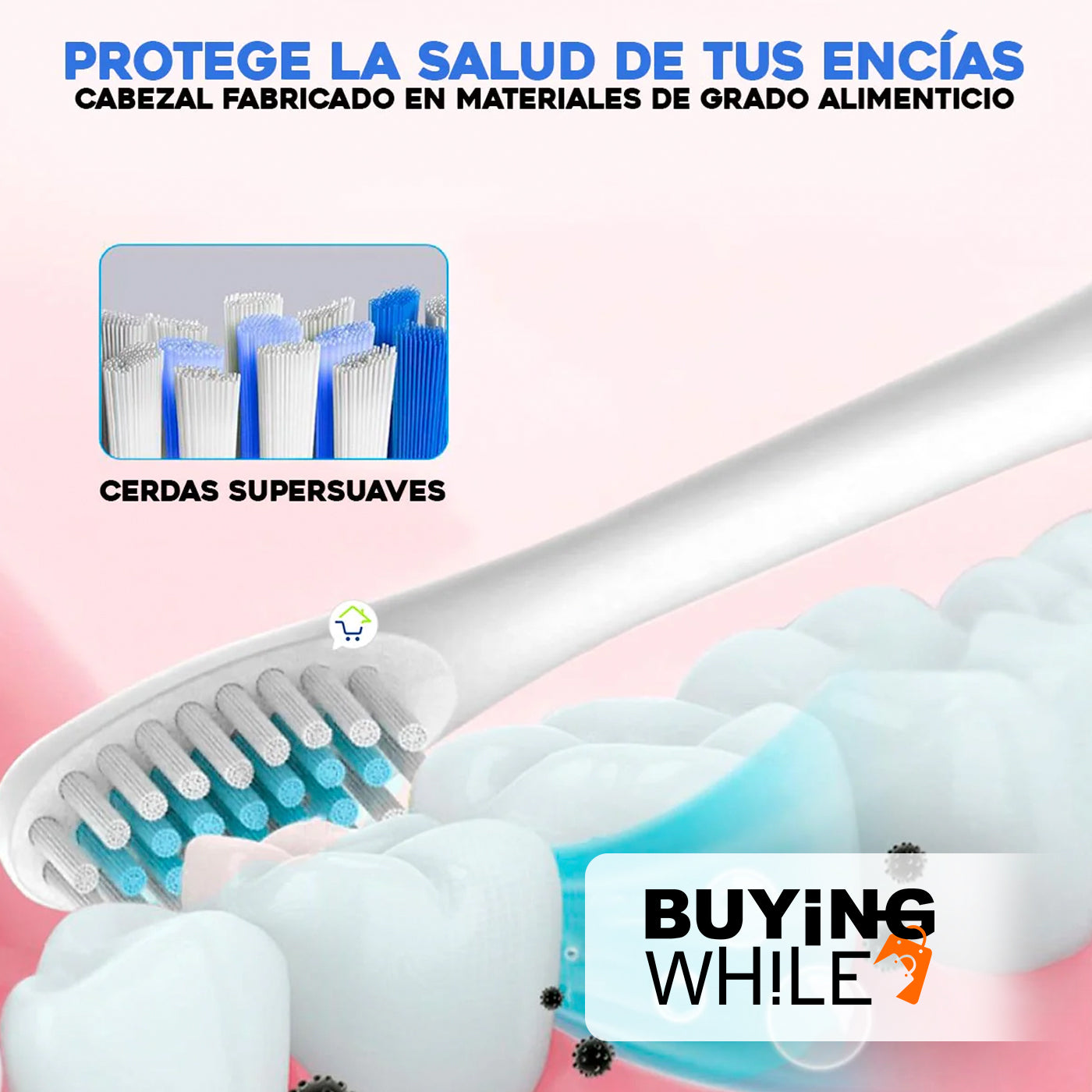 CEPILLO DENTAL ELECTRICO SONIC X3®