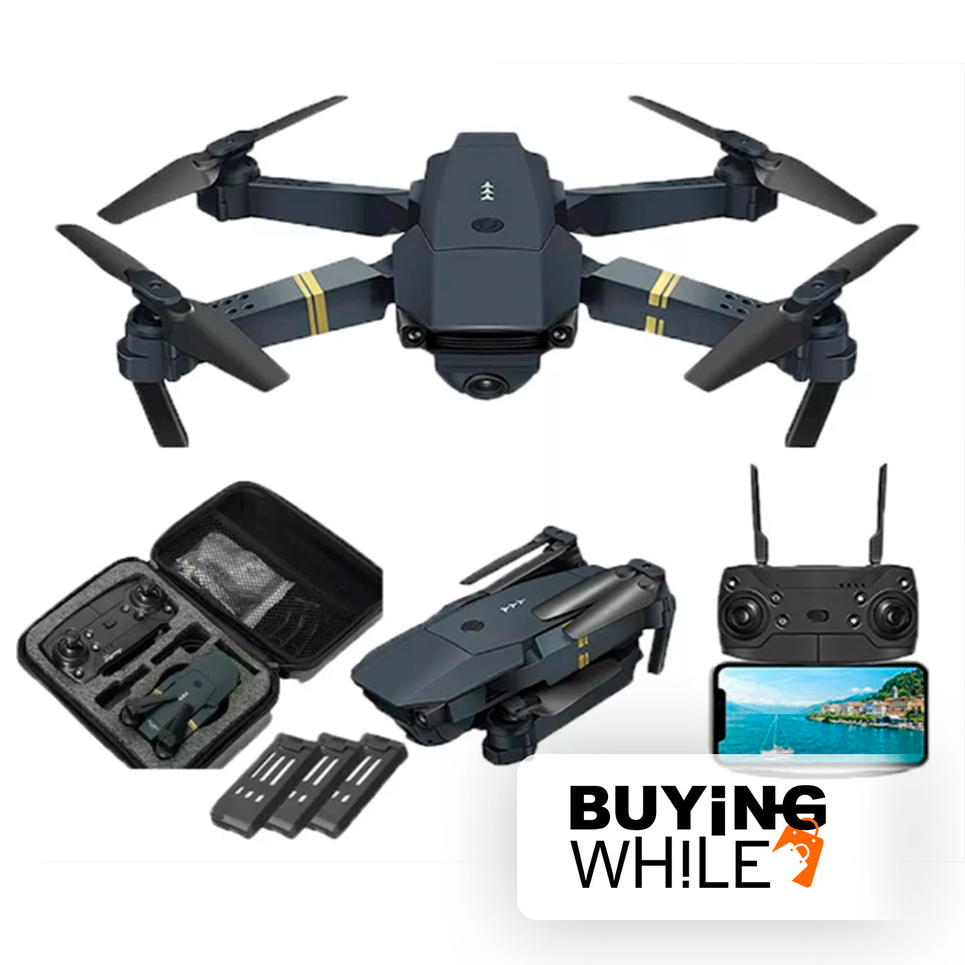 DRON 998 PRO MAX + ESTUCHE®