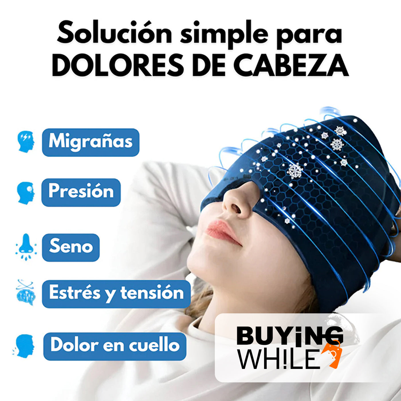 GORRO ANTIMIGRAÑA 360 FRIO/CALOR®