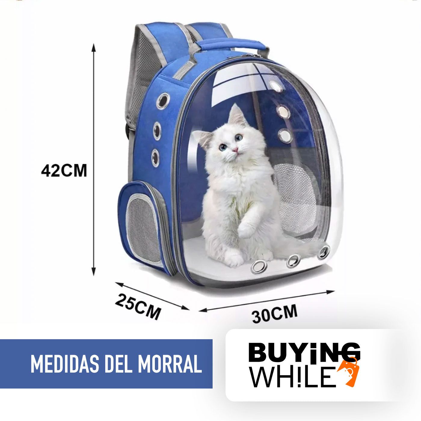 MORRAL BURBUJA PARA MASCOTAS®